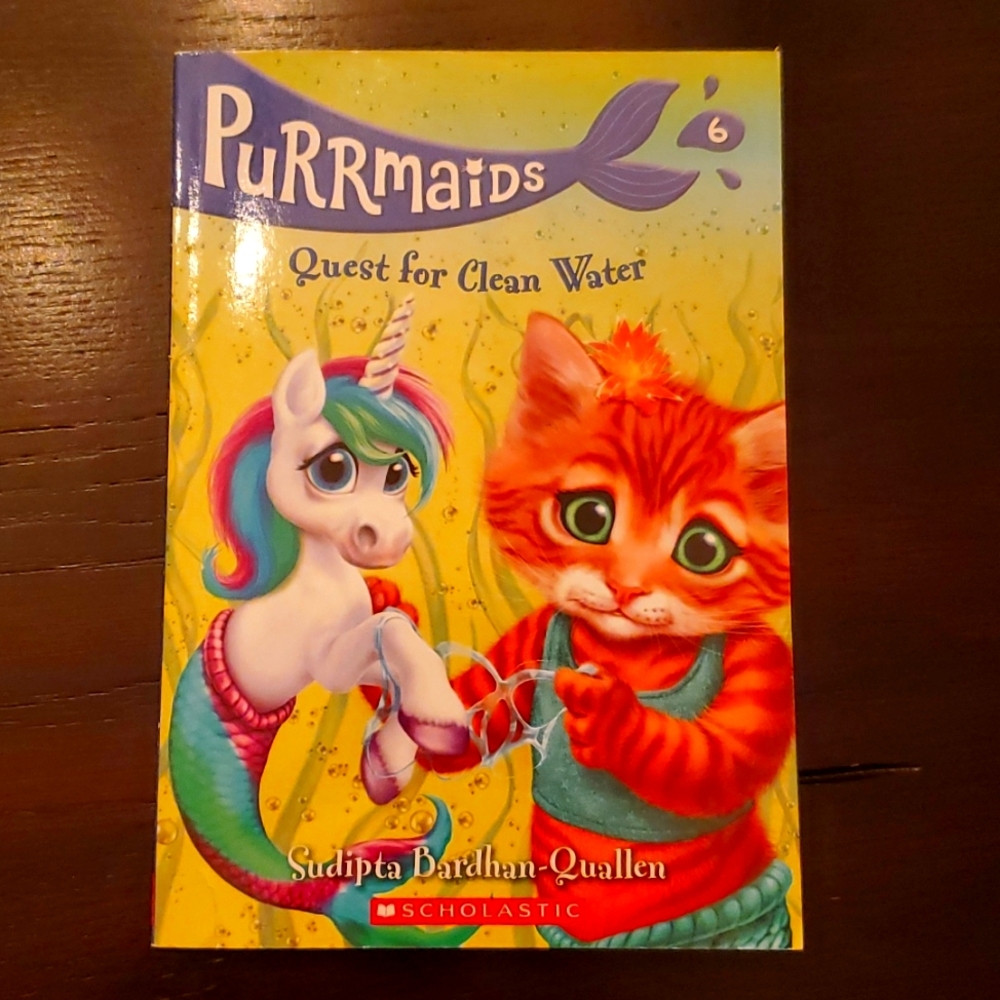 💖5/$15 Purrmaids Book Quest for Clean Water